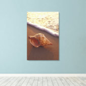 アメリカ、ハワイ、マウイ、キヘイ、夕べ灯 キャンバスプリント (インサイチュ (ウッドフロア))