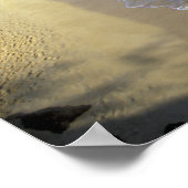 アメリカ、ハワイ、マウイ、マウイ、マケナビーチ、 ポスター (角)