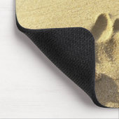 アメリカ、ハワイ、マウイ、マケナビーチ、フットプリント、 マウスパッド (コーナー)