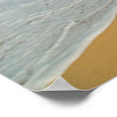 アメリカ,ハワイ,モロカイ島,スリーマイルビーチ ポスター (角)