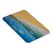 アメリカ，ハワイ，モロカイ島，スリーマイルビーチ マグネット (右側)