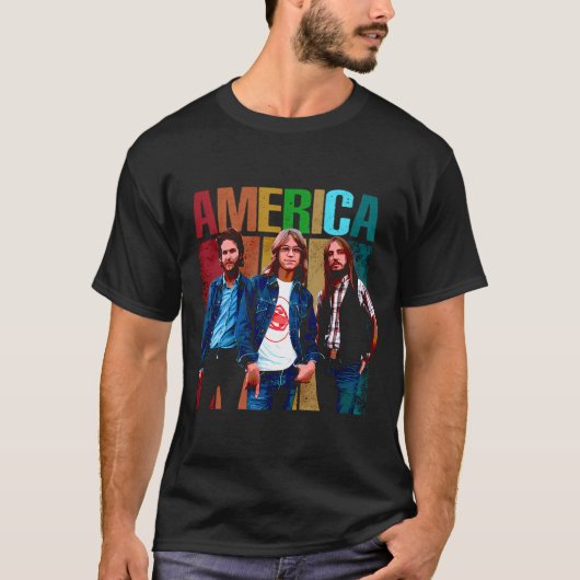 アメリカ バンド ベーシスト Tシャツ (正面)