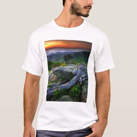 アメリカ, バージニア州, シェナンドー国立公園 Tシャツ (正面)