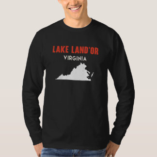 アメリカ バージニア州 レイク・ランドオール 旅行 ヴァージニア Tシャツ