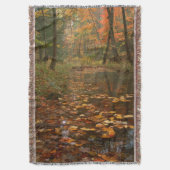 アメリカ、バージニア、オータムインドータ州パーク スローブランケット (正面縦)