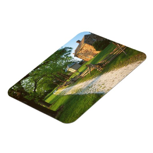 アメリカ、バージニア、フェアファックス郡、サリー・プランテーション マグネット (左側)