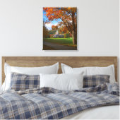 アメリカ,バージニア,ホット春,ホームステッド キャンバスプリント (インサイチュ (寝室))