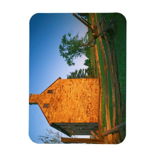 アメリカ、バージニア、マナサスのナショナルバトルフィールド2 マグネット (縦)