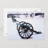 アメリカ、バージニア、マナサス国家戦場 ポストカード (正面/裏面)