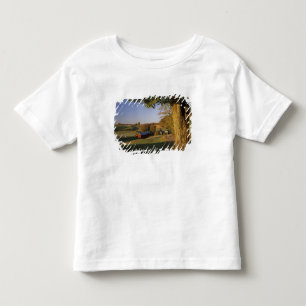 アメリカ, バーモント州, サウスウッドストック, ジェネファームにて トドラーTシャツ