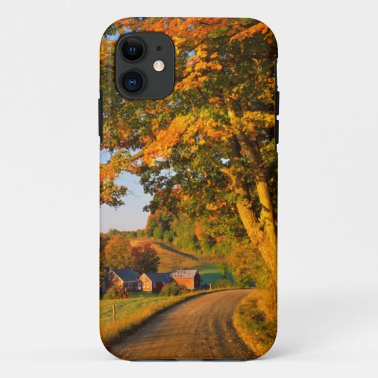 アメリカ, バーモント州, サウスウッドストック Case-Mate iPhoneケース (裏面)