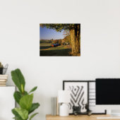 アメリカ、バーモント、サウスウッドストック、ジェンネ・ファーム ポスター (ホームオフィス)