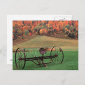 アメリカ、バーモント、ファーム。 ポストカード (正面/裏面)