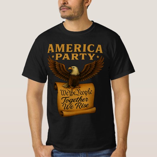 アメリカ・パーティー Tシャツ (正面)