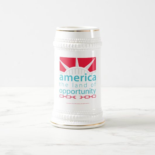 アメリカ ビールジョッキ (中央)