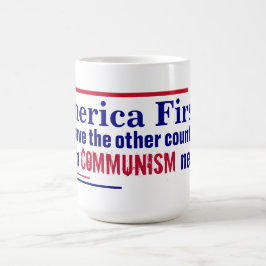 アメリカ・ファースト コーヒーマグカップ