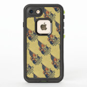 アメリカ・ファースト・パトリオット・アメリカ国旗ヴィンテージ LifeProof iPhoneケース (裏面)