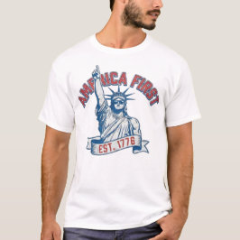 アメリカ・ファースト - 1776年創設 Tシャツ