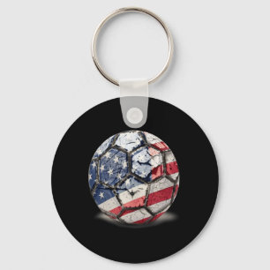 アメリカ フットサル サッカー キーホルダー