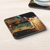 アメリカ、フリカ、マイアミ、南ビーチ夜。2 コースター (左側)