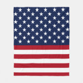 アメリカ フリースブランケット (正面)