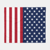 アメリカ フリースブランケット (正面(横))