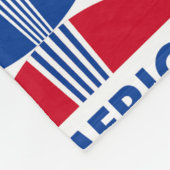 アメリカ フリースブランケット (角)