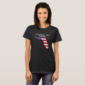 アメリカ フロリダ州 ウエスト ゼファーヒルズ 旅行 Tシャツ (正面フル)