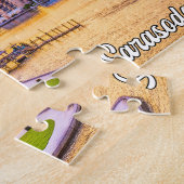 アメリカ，フロリダ州，美しいサラソダ ジグソーパズル (側面)