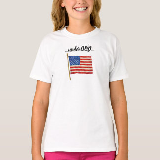 アメリカ・ブラックフォント Tシャツ