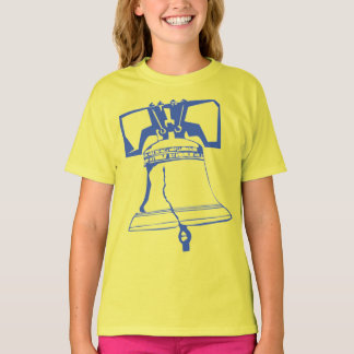 アメリカ – ブルーリバティーベル Tシャツ