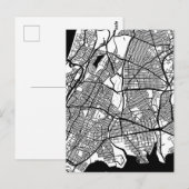 アメリカ ブロンクス市地図 ポストカード (正面/裏面)
