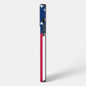 アメリカ・ベッツィロス国旗 iPhoneケース (左側面)