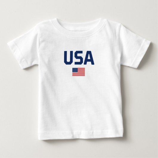 アメリカ ベビーTシャツ (正面)
