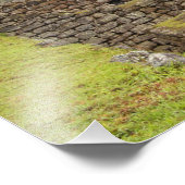 アメリカ、ペルー、マチュウPIcchu。古代 フォトプリント (角)