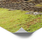 アメリカ、ペルー、マチュウPIcchu。古代 ポスター (角)