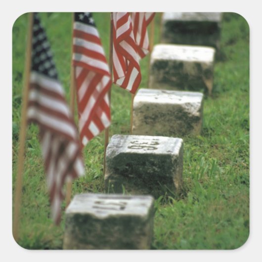 アメリカ、ペンシルバニア、ゲチスバーグ。内戦 スクエアシール (正面)