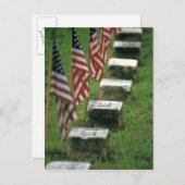アメリカ、ペンシルバニア、ゲチスバーグ。内戦 ポストカード (正面/裏面)