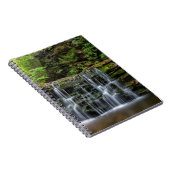 アメリカ、ペンシルバニア、ベントン。滝 ノートブック (右側)