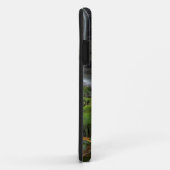 アメリカ、ペンシルベニア州、ベントン。優美な滝 Case-Mate iPhoneケース (裏面/右)