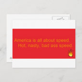 アメリカ… ポストカード (正面/裏面)