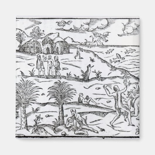 アメリカ マグネット (正面)