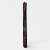 アメリカ、マサチューセッツ州、グロスター。ファジーダイスと Case-Mate iPhoneケース (裏面/左)