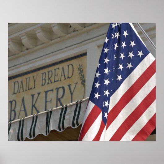 アメリカ；マサチューセッツ州；ストックブリッジ；デイリーパン ポスター (正面)