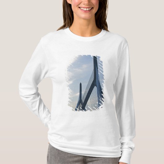 アメリカ、マサチューセッツ州、ボストン。ザキム橋。2 Tシャツ (正面)