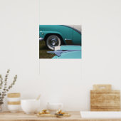 アメリカ、マサチューセッツ、グロスター。1950年代フォード ポスター (キッチン)