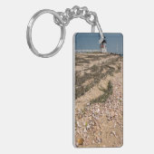 アメリカ、マサチューセッツ、ナンタケット。シェル キーホルダー (正面左)