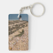 アメリカ、マサチューセッツ、ナンタケット。シェル キーホルダー (裏面)