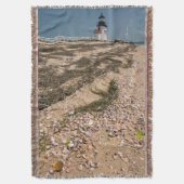 アメリカ、マサチューセッツ、ナンタケット。シェル スローブランケット (正面縦)