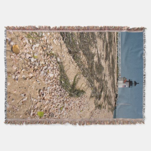 アメリカ、マサチューセッツ、ナンタケット。シェル スローブランケット (正面)